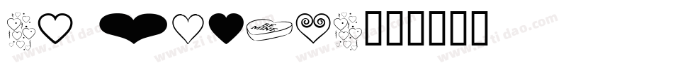 SC Hearts字体转换